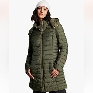 Joules Canterbury Green Puffer Jacket